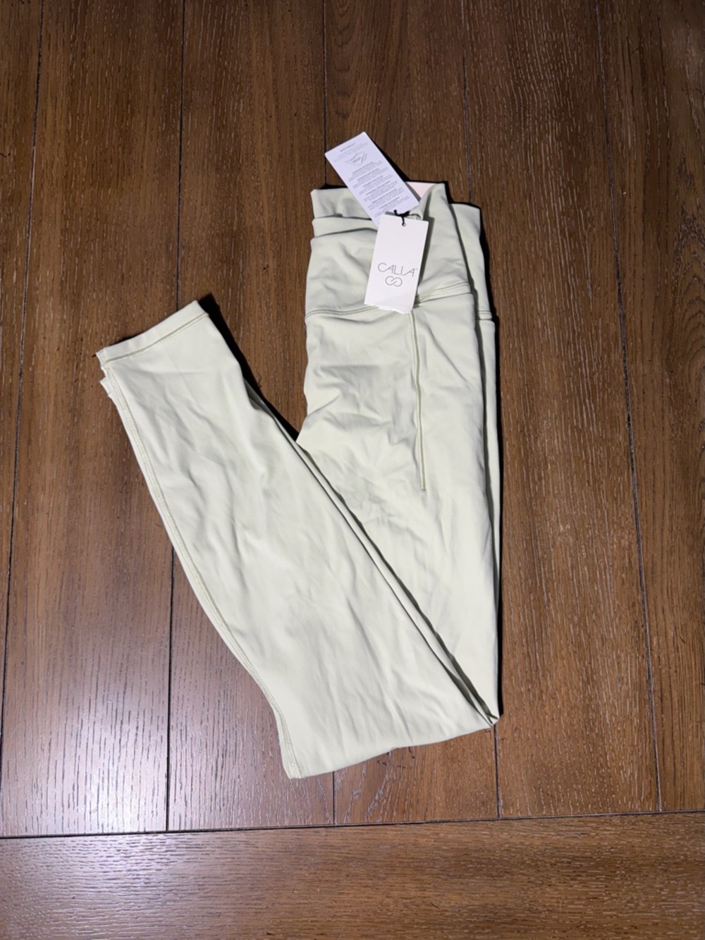 CALIA NWT Inspire 7/8 Women’s Medium Soft Green High-Waist Leggings
